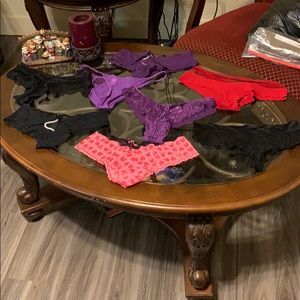 Victoria’s Secret sexy nwot 2L/6M lot of 8